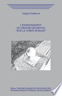 L'Enseignement de Grigori Grabovoi Sur le Corps humain