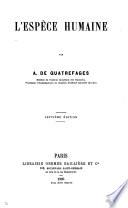 L'espèce humaine