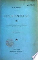 L'espionnage
