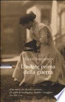 L'estate prima della guerra