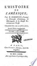 L'Histoire de L'Amérique, traduit de l'anglois [With maps.]