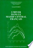L'hiver dans le Massif central français
