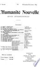 L'Humanité nouvelle