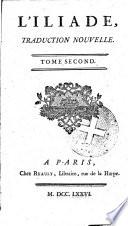 L'Iliade, traduction nouvelle