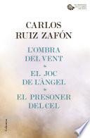 L'Ombra del Vent + El Joc de l'Àngel + El Presoner del Cel (pack)