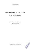 L'œuvre de Patrick Modiano