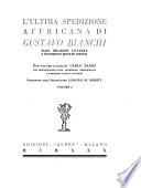 L'ultima spedizione affricana di Gustavo Bianchi