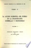 La acción patriótica del pueblo en la emancipación