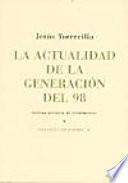 La actualidad de la Generación del 98