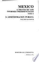 La administración pública. 5 v