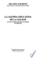 La agenda educativa de la nación