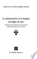La alimentación en la España del Siglo de Oro
