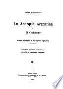 La anarquía argentina y el caudillismo