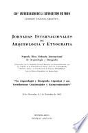 La arqueología y etnografía argentina y sus correlaciones continentales y extracontinentales