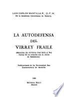 La autodefensa del Virrey Fraile
