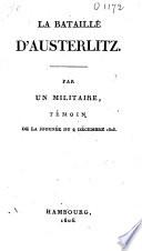 La bataille d'Austerlitz