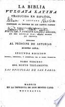 La Bibilia Vulgata Latina
