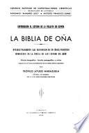 La Biblia de Oña