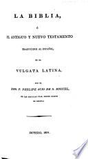 La Biblia, etc