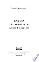 La boca del testimonio