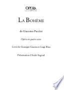 La Bohème de Giacomo Puccini