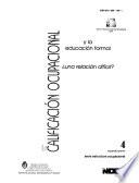 La calificación ocupacional y la educación formal