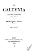 La calumnia (páginas de la desgracia)