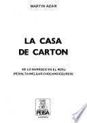 La casa de cartón