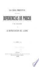 La casa Dreyfus en la cuestión diferencias de precio