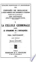 La cellule germinale dans le dynamisme de l'ontogenèse