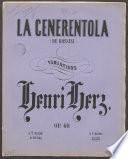 La cenerentola (de Rossini), variations