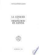 La censura de Hemingway en España