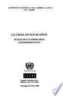 La CEPAL en sus 50 años
