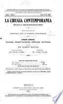 La Cirugía contemporánea