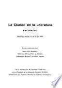 La Ciudad en la literatura