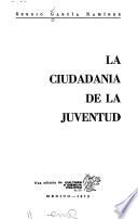 La ciudadanía de la juventud