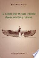 La Cláusula Penal Del Pacto Resolutorio