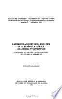 La Colonización fenicia en el sur de la Península Ibérica