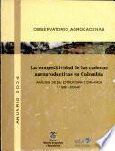 La Competitividad de las Cadenas Agroproductivas en Colombia