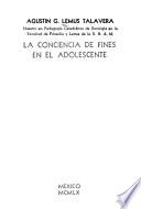 La conciencia de fines en el adolescente