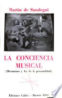 La conciencia musical (mecanismo y ley de la personalidad).
