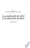 La Constitución de 1812 y la educación política