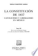 La constitución de 1857