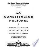 La Constitución nacional