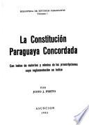 La Constitución paraguaya concordada