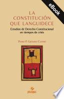 La constitución que languidece