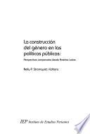 La construcción del género en las políticas públicas