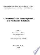La contabilidad de costos aplicada a la fabricación de calzado