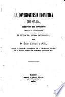 La Controversia económica en 1859