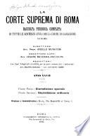 La Corte suprema di Roma